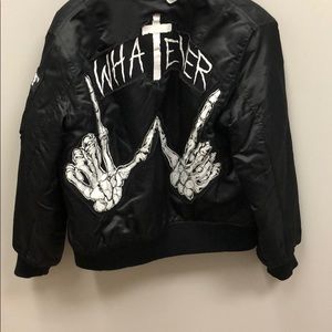 Like new unif whatever bomber jacket